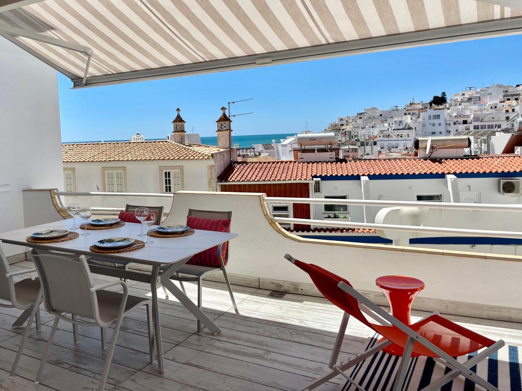 Ferienwohnung Ocean Balcony Albufeira Exterior foto